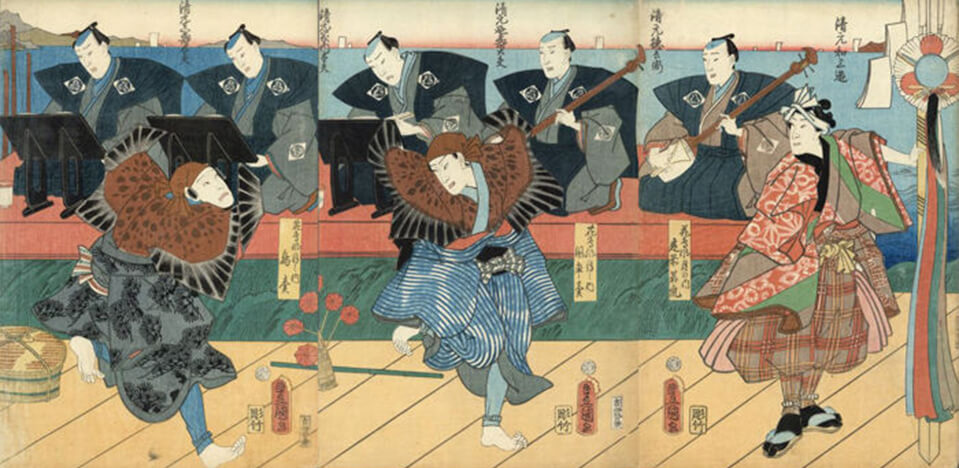 Wakashu từng đóng các vai nữ trong kịch Kabuki.